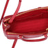 PRADA Saffiano Small Satchel Shoulder Bag Red Leather
